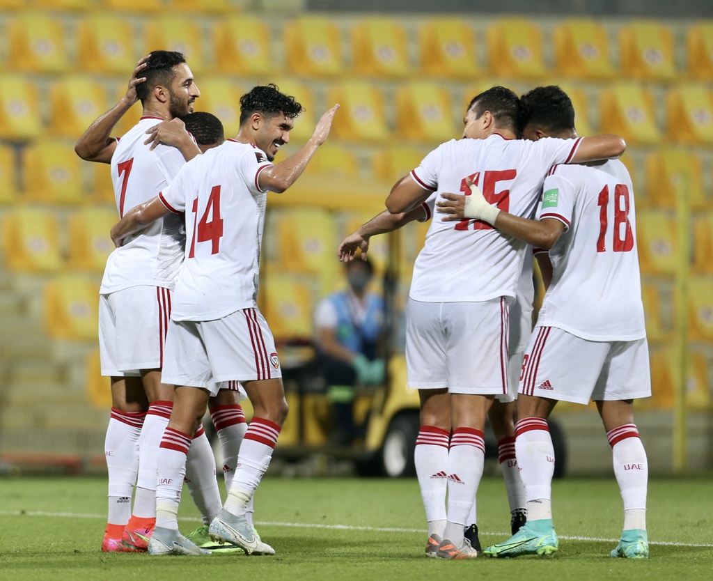 UAE mất lợi thế ở vòng loại 3 World Cup 2022