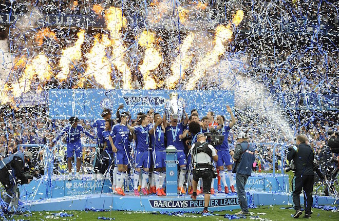 Chelsea tổ chức tiệc ăn mừng sau chức vô địch