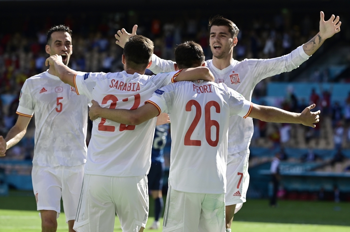 Đội tuyển Tây Ban Nha đã lập kỷ lục tại Euro 2020
