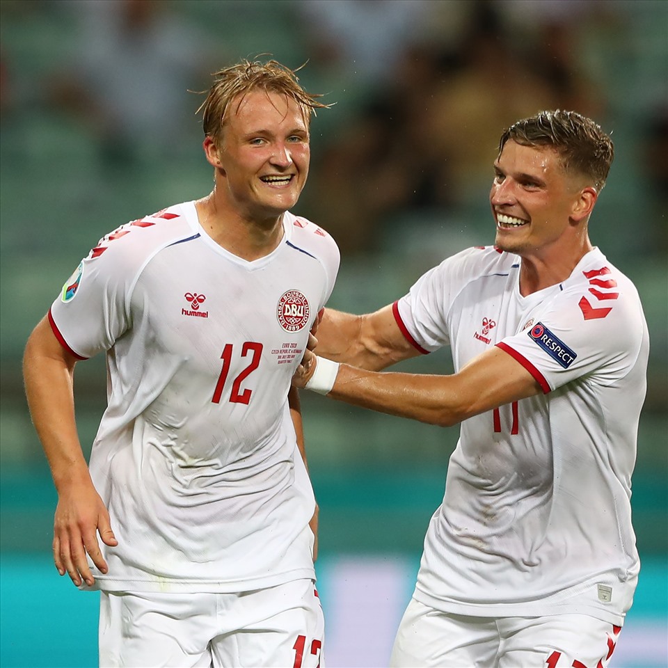 Đội tuyển Đan Mạch đã giành vé vào bán kết EURO 2020