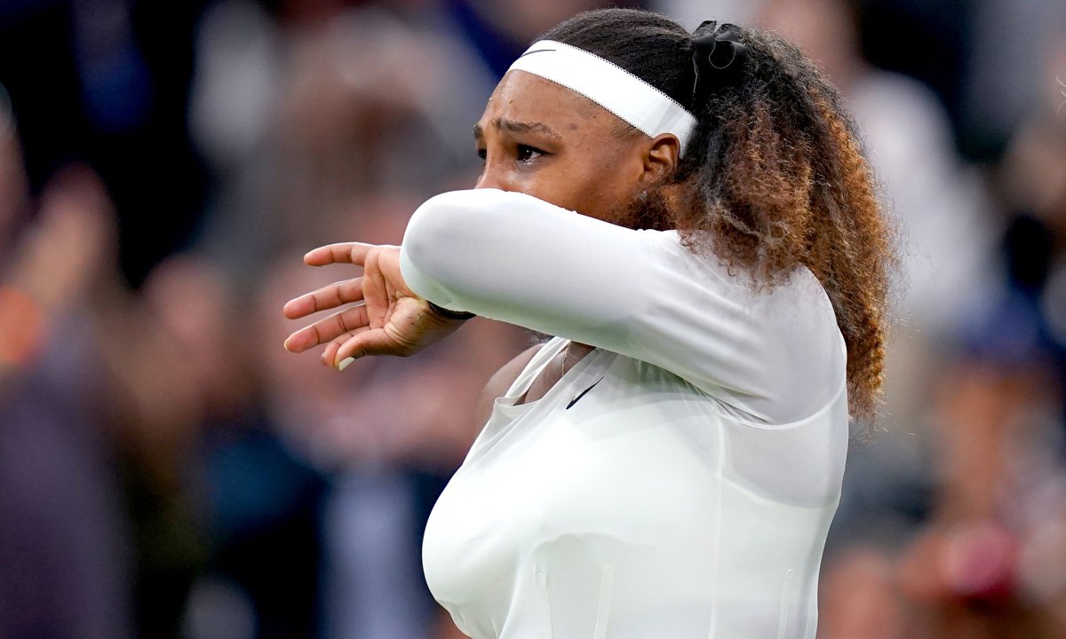 Serena Williams bỏ cuộc sau sáu game đấu Aliaksandra Sasnovich