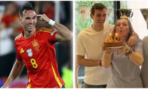 Dani Olmo, một trong sáu cầu thủ đồng vua phá lưới Euro 2024