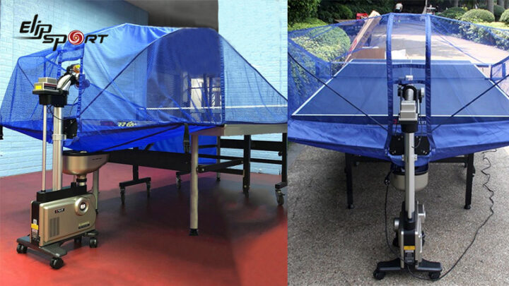 Máy bắn bóng bàn Elip Epong Pro hỗ trợ luyện tập kỹ năng FH và BH