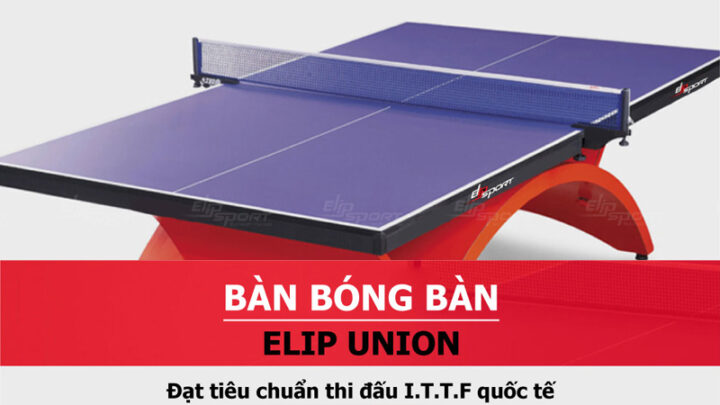 Bàn bóng bàn ELIP Union trong không gian luyện tập