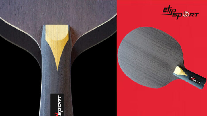 Cốt Vợt Bóng Bàn ELIP Blade Dame cấu tạo 5 lớp gỗ, 2 lớp cacbon và 2 lớp nhôm
