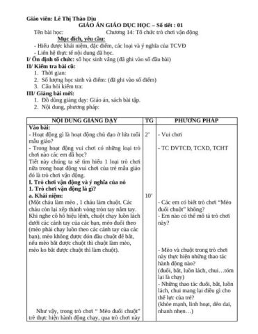 Cách Thiết Kế Giáo Án Nâng Cao Kỹ Thuật Và Chiến Thuật Cho Vận Động Viên Trẻ