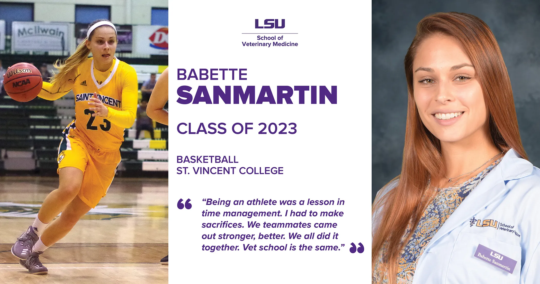 Babette Sanmartin, vận động viên bóng rổ, đại diện cho những người cần sự bảo vệ chân tối ưu.