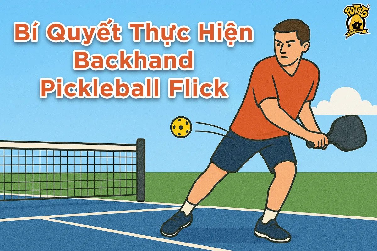 Kỹ thuật đánh backhand nhanh để phản công hiệu quả trong Pickleball