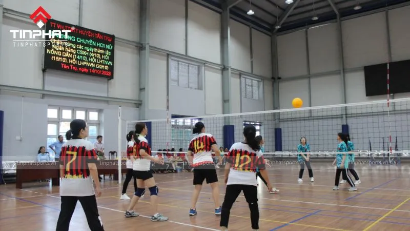 Bóng chuyền hơi ứng dụng trong các giải đấu thể thao phong trào
