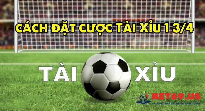 Hình ảnh minh họa kèo tài xỉu 1 3 4 là sao trên bảng tỷ lệ cá cược bóng đá trực tuyến