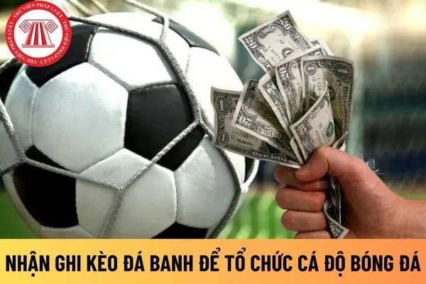 Một nhóm người đang trao đổi và ghi kèo trong hoạt động cá độ bóng đá trái phép, tiềm ẩn nhiều rủi ro pháp lý