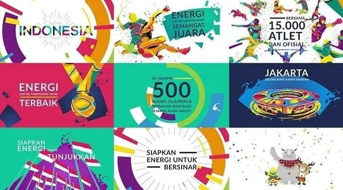 Sân vận động quốc tế với biểu tượng ASIAD, thể hiện giải bóng đá này được tổ chức luân phiên tại nhiều quốc gia châu Á