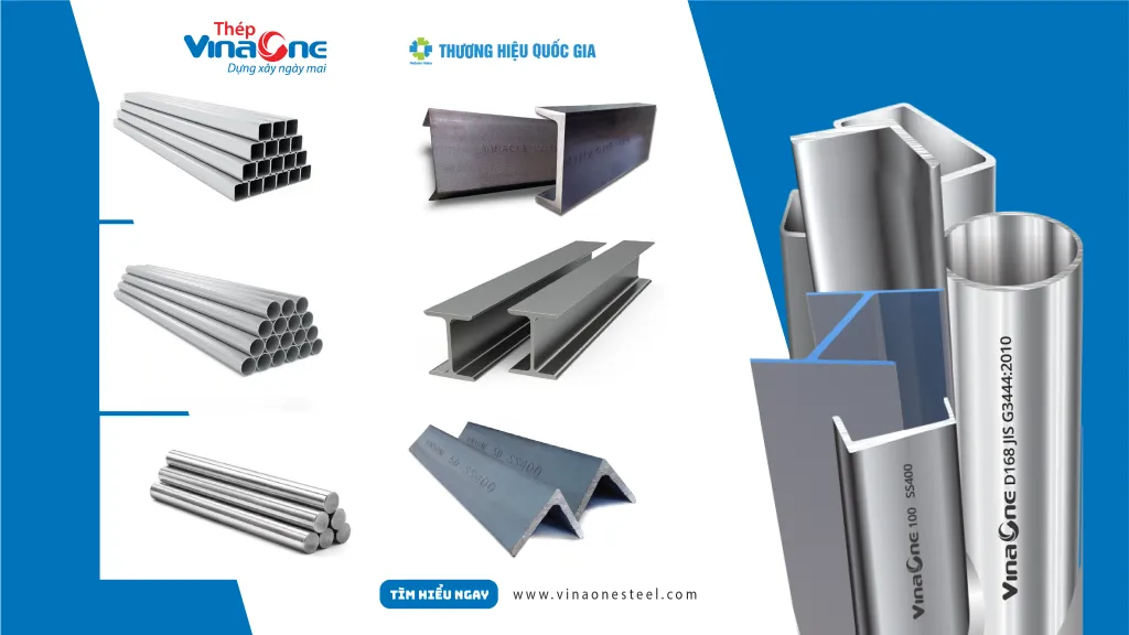 Các Dòng Sản Phẩm Thép Mạ Kẽm Chất Lượng Cao Từ Vina One