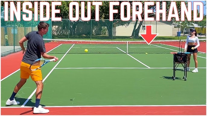 Inside Out Tennis Là Gì: Giải Mã Kỹ Thuật Forehand Né Trái Mạnh Mẽ Trong Tennis