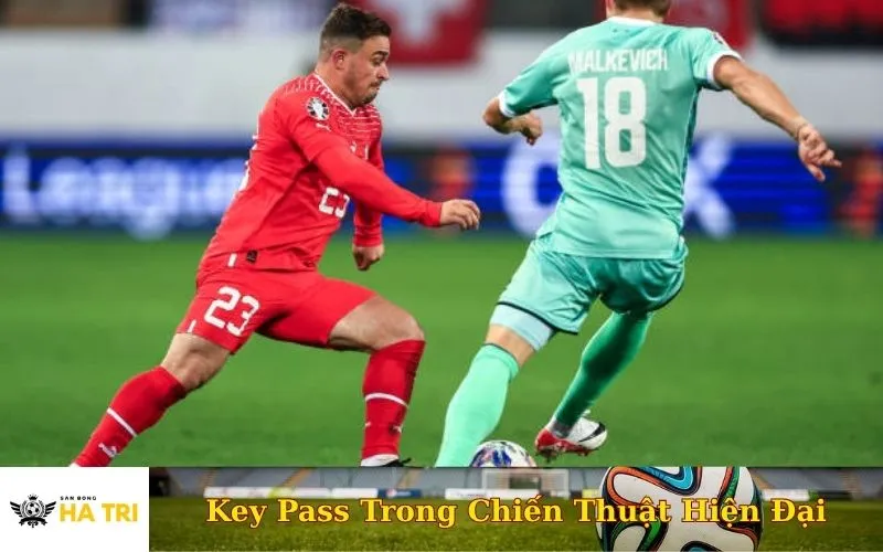 Đội bóng thực hiện key pass hiệu quả, thể hiện vai trò của passing trong chiến thuật hiện đại