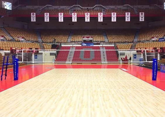 Khoảng Không Tự Do Trên Sân Bóng Chuyền