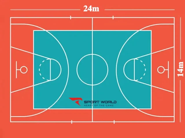 Tiêu Chuẩn Diện Tích Sân Bóng Rổ Là Bao Nhiêu? Hướng Dẫn Chi Tiết Từ FIBA Đến NBA