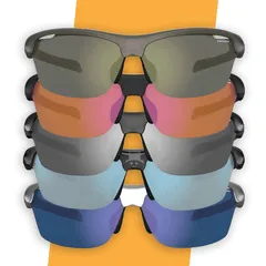 Kính mát Tifosi Intense tăng sự tập trung, quan trọng khi áp dụng chiến thuật drop shot