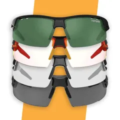 Kính mát thể thao Tifosi Crit giúp tăng tầm nhìn, hỗ trợ phán đoán và thực hiện drop shot bất ngờ