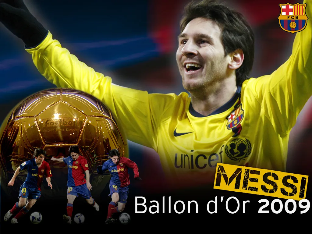 Lionel Messi với danh hiệu Quả Bóng Vàng năm 2009, cột mốc quan trọng trong hành trình sự nghiệp lẫy lừng của anh