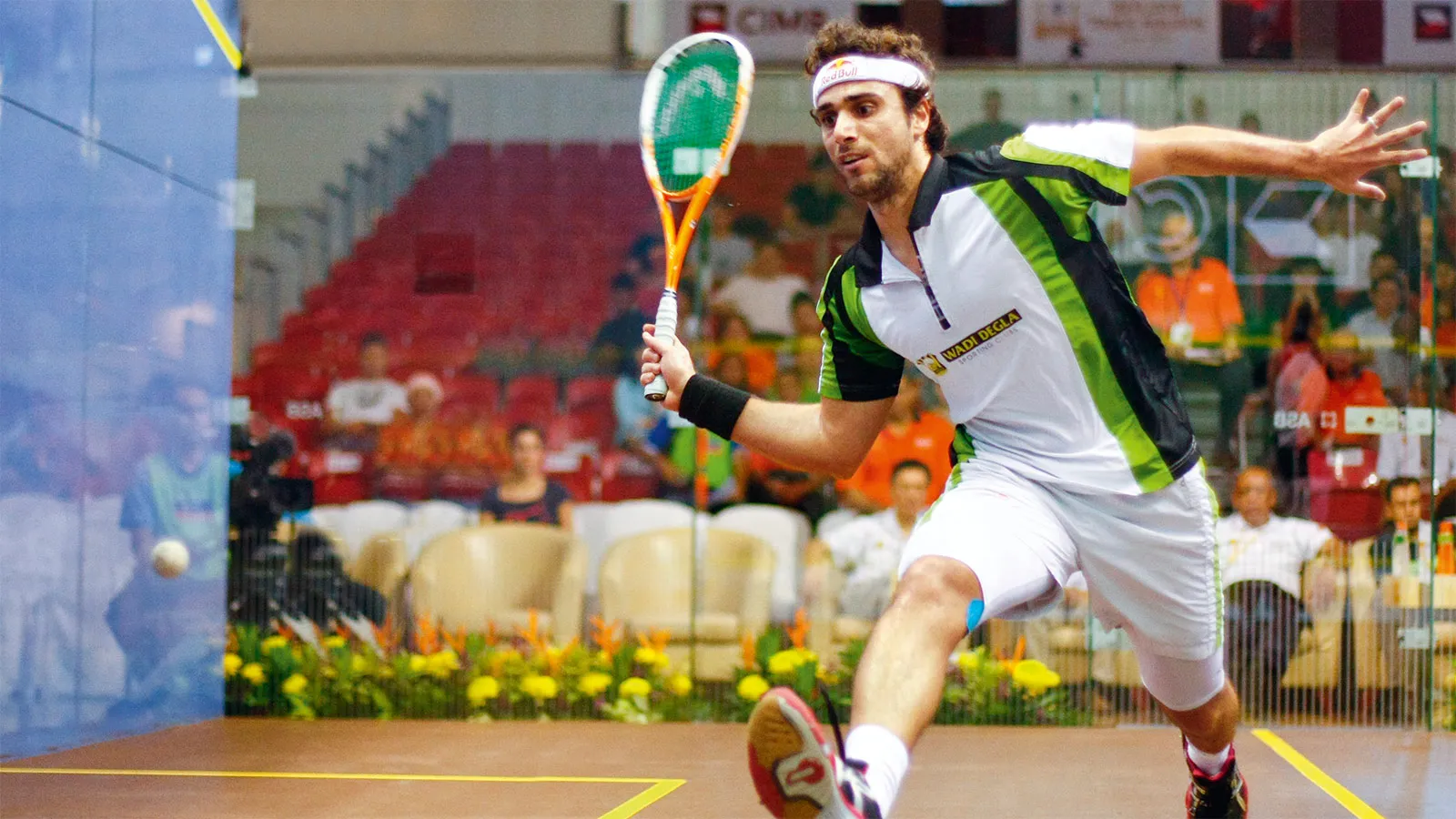 Cựu vô địch thế giới môn bóng quần 23 PSA World Tour – Karim Darwish, một gương mặt quen thuộc trong làng tennis &amp; squash