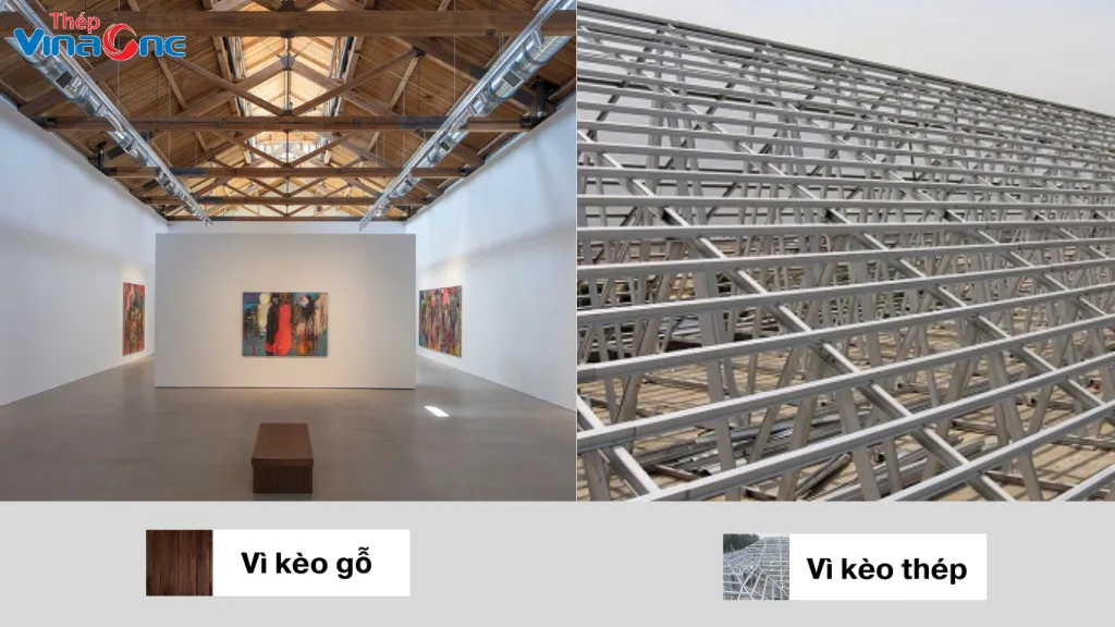 Công Trình Sử Dụng Kèo Nhà Gỗ Và Kèo Thép Để Tối Ưu Hóa Kết Cấu