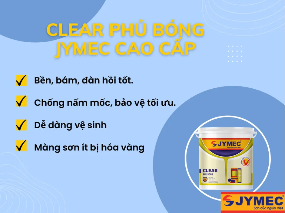 Dòng sơn phủ bóng của JYMEC với công nghệ tiên tiến, giống như những công nghệ đá bóng hiện đại không ngừng phát triển