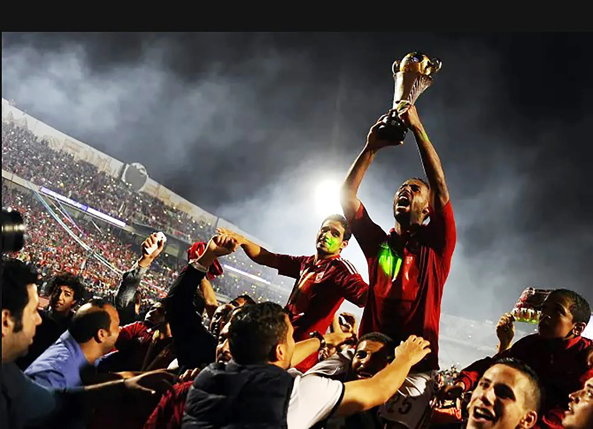 Hossam Ashour, tiền vệ phòng ngự huyền thoại của bóng đá Ai Cập với nhiều cúp vô địch quốc gia.