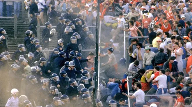 Thảm họa Heysel năm 1985 là một sự kiện bi kịch khiến 39 người thiệt mạng