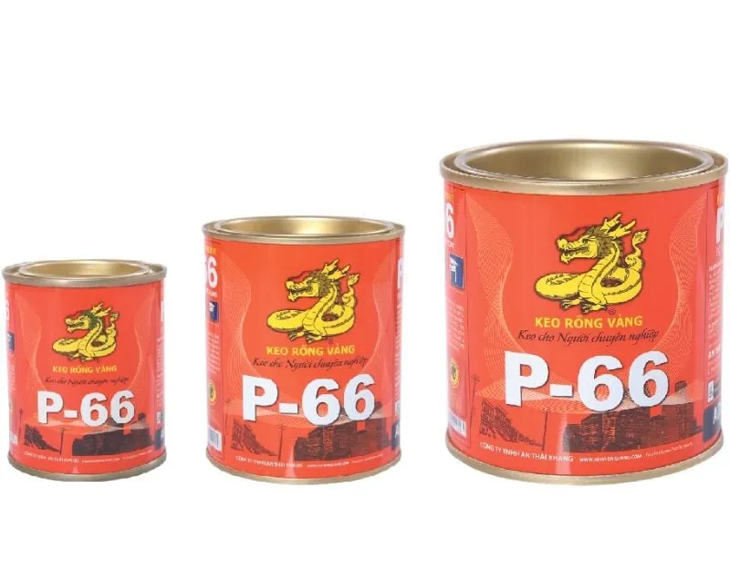 Keo dán giày đá bóng P66 phổ biến