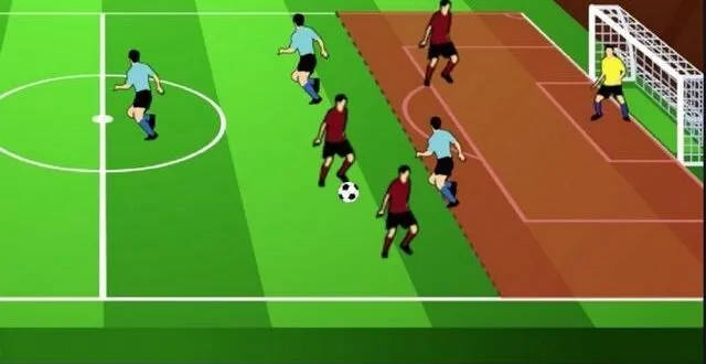 Trường hợp phạm lỗi việt vị trong bóng đá