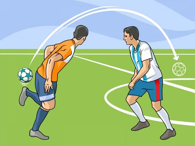 Người chơi đang nghỉ ngơi và uống nước trong trận đấu bóng đá